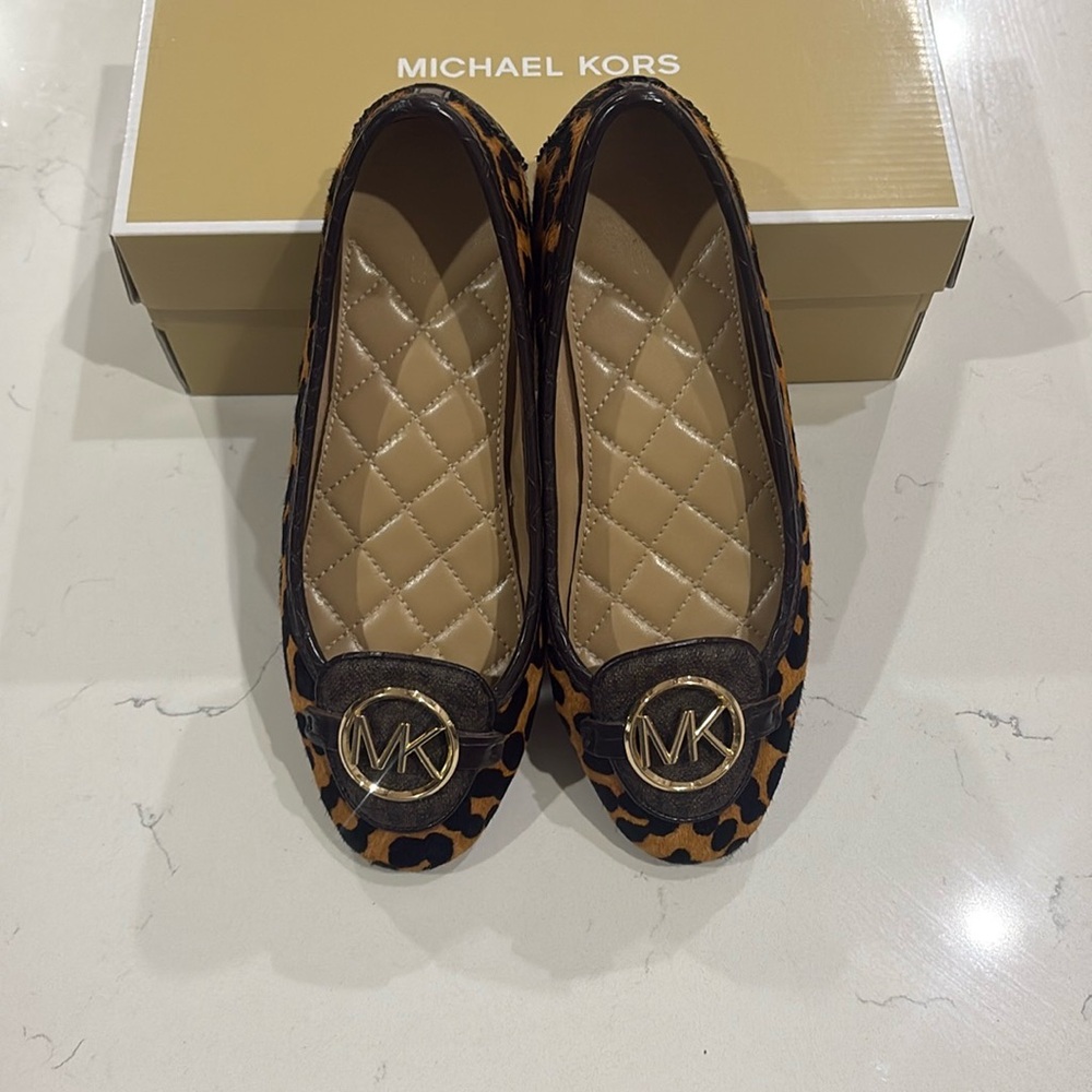 Michael Kors Animal Print Flats